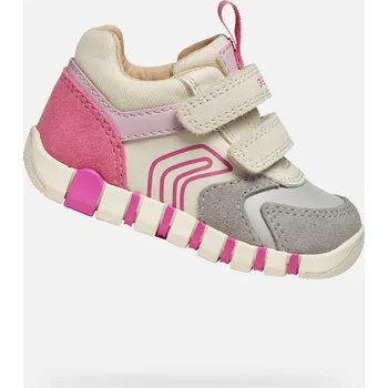 Dívčí tenisky Geox Dívčí Dívčí první kroky Geox Iupidoo Šedá Šedá 22 (2869133)