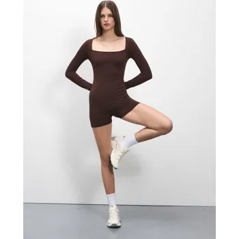 Dámský overall Overal s dlouhými rukávy - L - House - hnědý - 293HO-88X