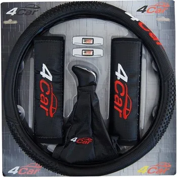 Potah na volant PREXIM Sportovní komplet černý