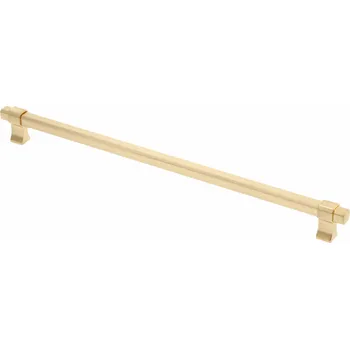 Nábytkové kování Nábytková rukojeť GTV IMPERIAL, C 320 mm, L 354 mm, ZnAl, broušené zlato