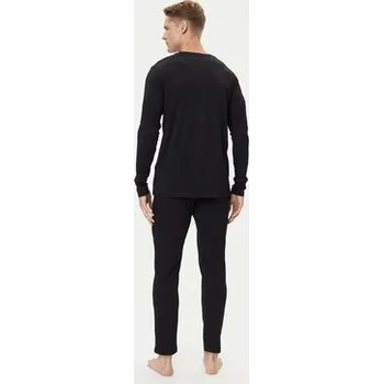 Pánské pyžamo Jack & Jones Pyžamo Everest 12273632 Černá Standard Fit L