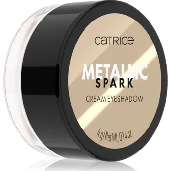 Oční stíny Catrice Metallic Spark krémové oční stíny pro třpytivý lesk odstín 010 Champagne Chic 4 g