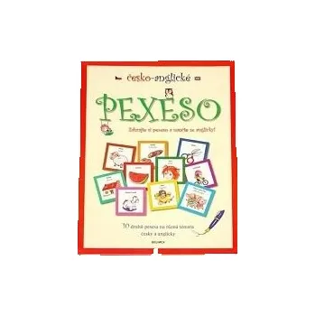 Pexeso Česko - anglické pexeso - poškozené