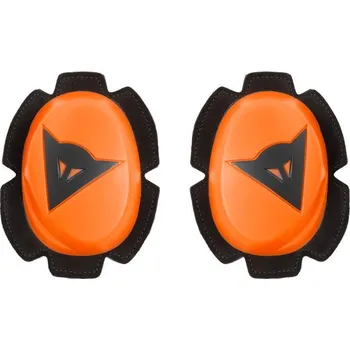 Motocyklový chránič kolene a holeně Dainese Dainese KNEE PISTA kolenní slidery fluo-oranžové/černé J13
