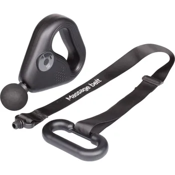 Masážní přístroj Merco Triangle masážní pistole s pásem černá