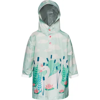 Dřevěná hračka Veselý dětský pršiplášť Plavající labuť