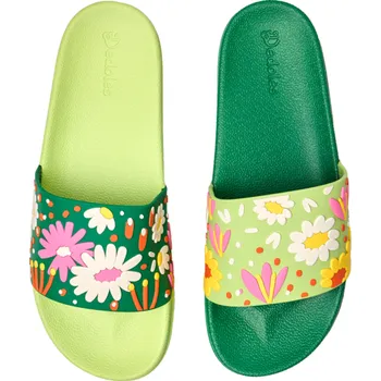 Dámské pantofle Veselé pantofle Květinová zahrada