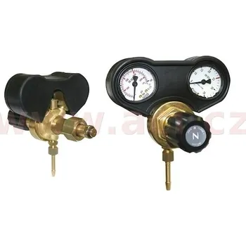 redukční ventil Argon+CO2 s tlakoměrem, 30 l/min, závit W 21,8 mm