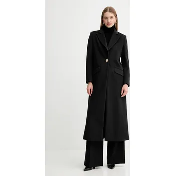 Dámský kabát Kabát Fracomina FS25WC1008W48601 černá 99X, vel. S
