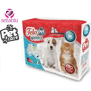 Kosmetika pro psa SETABLU Hygienické ručníky pro psy a kočky 30x40 CM • 30ks