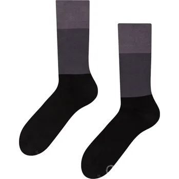 Dámské ponožky Černé teplé ponožky Trikolóra