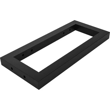 Koupelnový nábytek Cerano Podpěrná konzole pod desku, černá matná, CER-8050BD7630