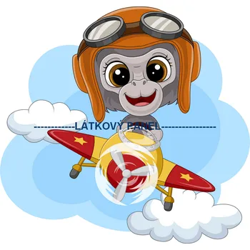 Látkový panel - Dětský - DE-101 Velikost: 25x25cm, Materiál: Kočárkovina