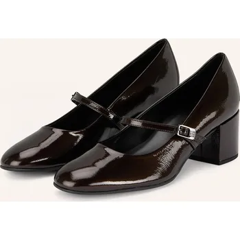 Dámská obuv Högl Dámské Lodičky Typu Mary Jane, tmavě hnědá, 41,5