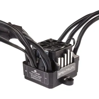 RC model letadla Spektrum Spektrum regulátor střídavý Smart Firma 100A Black Edition 2-3S