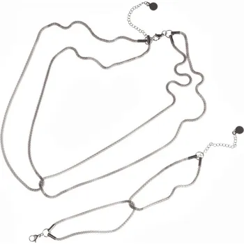 Souprava šperků Sada ocelových šperků - Fade