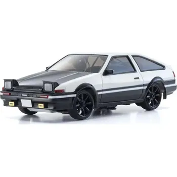 RC model auta Kyosho First Mini-Z 1:28 Initial-D Sprinter Trueno AE86 WH/BK Carbon - expresní doprava