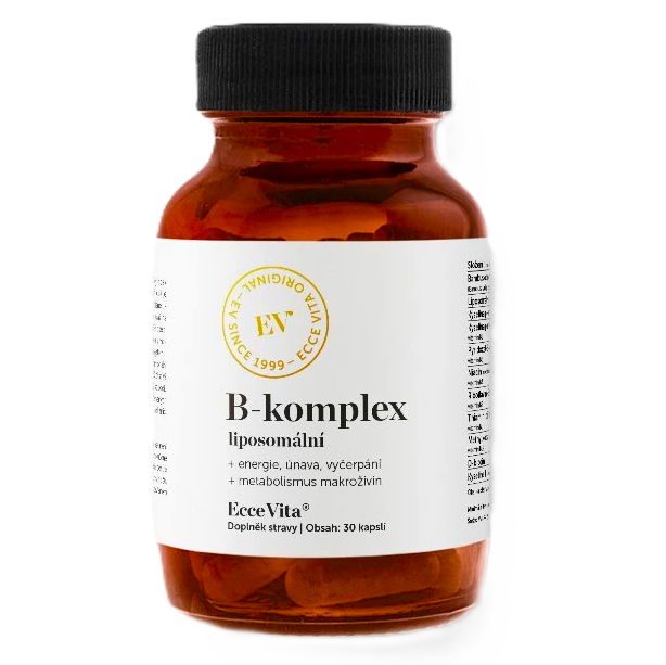 B-komplex liposomální Ecce Vita , 30 kapslí