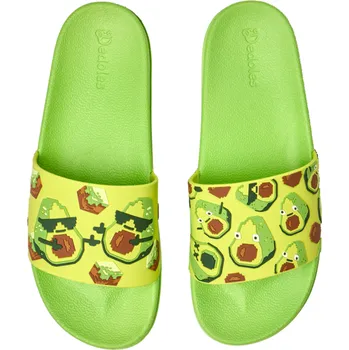 Dámská obuv Veselé pantofle Pixelové avokádo