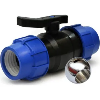 Ventil MAXTRA Control PP kulový ventil 32x32 PN16