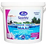 Chlorové tablety do bazénu Sparkly POOL, Maxi, 5 kg