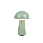 TRIO Reality R52176149 LENNON venkovní dekorační dotyková lampička SMD LED 2W/180lm 3000K IP44 pistáciová zelená, nabíjecí baterie, USB