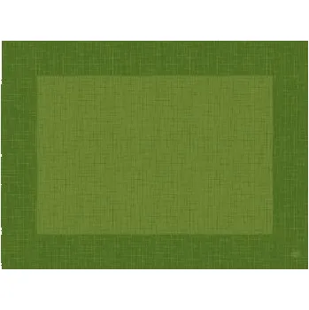Papírový ubrousek Prostírka 30 x 40 cm Dunicel LINNEA listově zelená (100 ks)