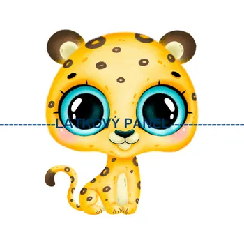 Látkový panel - Dětský - DE-119 Velikost: 25x25cm, Materiál: Bavlna