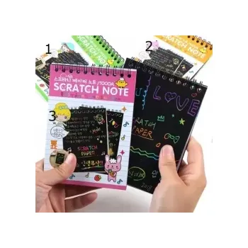 omalovánky Vyškrabávací obrázky A6