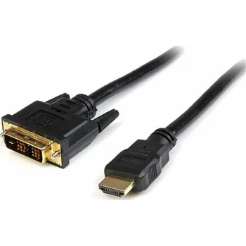 Video kabel StarTech HDMI - DVI-D kabel 0,5 m černý (HDDVIMM50CM)