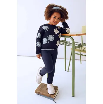 Dívčí oblečení Dětské legíny Mayoral tmavomodrá barva, 511 511.6N.Mini.9BYA 59X, vel. 134