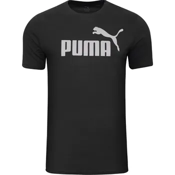 Dámské oblečení Puma ESS No. 1 Logo Tee (s) Dusky Gray 682533 44 S Velikost: M