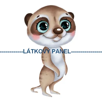 Látkový panel - Dětský - DE-121 Velikost: 35x35cm, Materiál: Bavlna