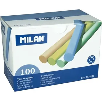 Kresba Školní křídy Milan - barevné, 100 ks