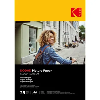 Fotopapír Kodak Picture High Gloss Photo Paper (230g/m2) A4 25 listů