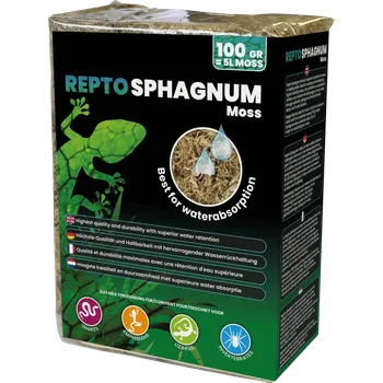 Podestýlka pro terarijní zvíře Repto Sphagnum Moss Rašeliník 100g