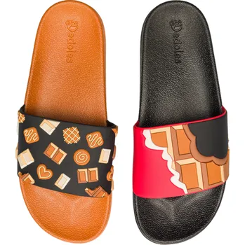 Dámské pantofle Veselé pantofle Čokoládová láska