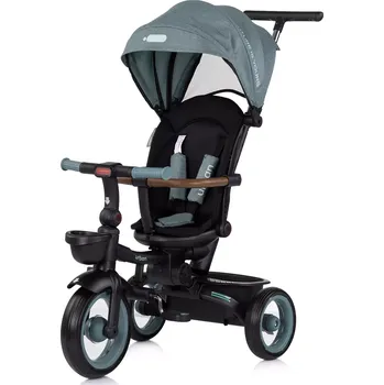 Dětská tříkolka CHIPOLINO se stříškou Urban 2v1 Basil