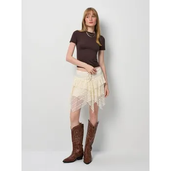 Dámské oblečení Kraťasová sukně - XS - House - krémový - 312GE-01X