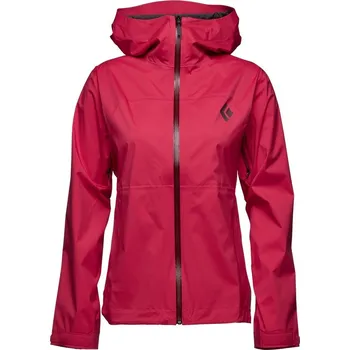 Dámská větrovka Black Diamond Women Stormline Stretch Rain Shell červená