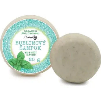 Šampon MEDAREK Bublinový šampuk se svěží mátou, 45g