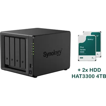 Synology DS925+ 2x HAT3300-4T (8TB)