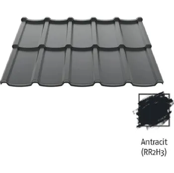 plechová krytina Krytina plechová Ruukki Modular 40 RR2H3 antracit