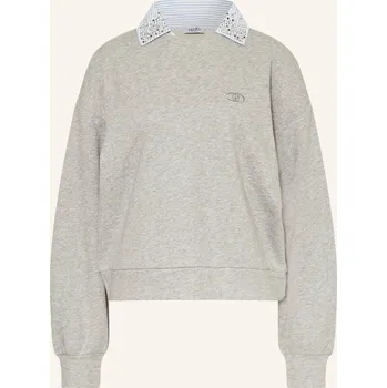 Dámská mikina Liu Jo Dámská Mikina S Odnímatelným Límcem A Ozdobnými...