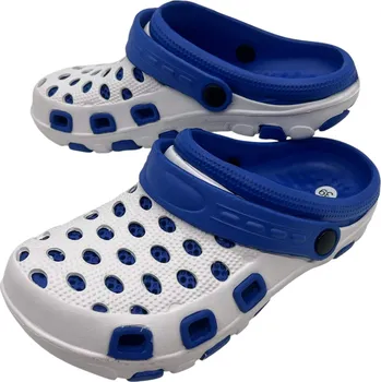 Dámské pantofle Fashion Dámské modré gumové nazouváky 03 Barva: Modrá, Velikost: 40