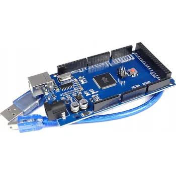 Mikrokontrolér Elektroweb ATmega 2560 s USB kabelem