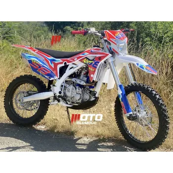 malá motorka Motocykl NXT 300cc 4t H2O Barton Motors červeno-modrá