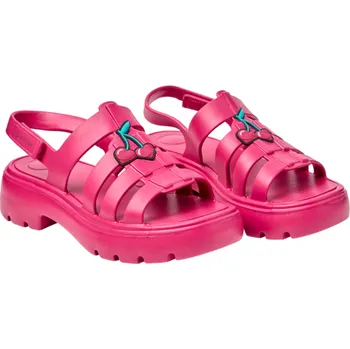 Dámské sandále Tmavorůžové dámské rybářské sandály