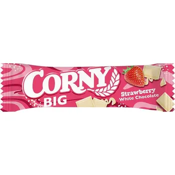 Corny Big Strawberry White Chocolate 40g