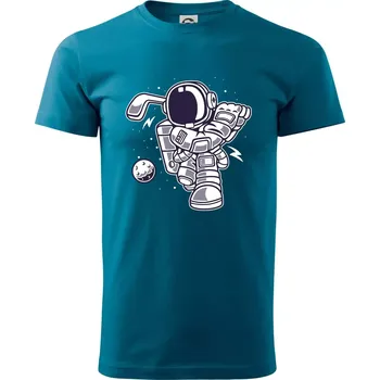 Pánské tričko Florbalátor - Klasické pánské triko vyšší gramáže - M ( Petrolejová )